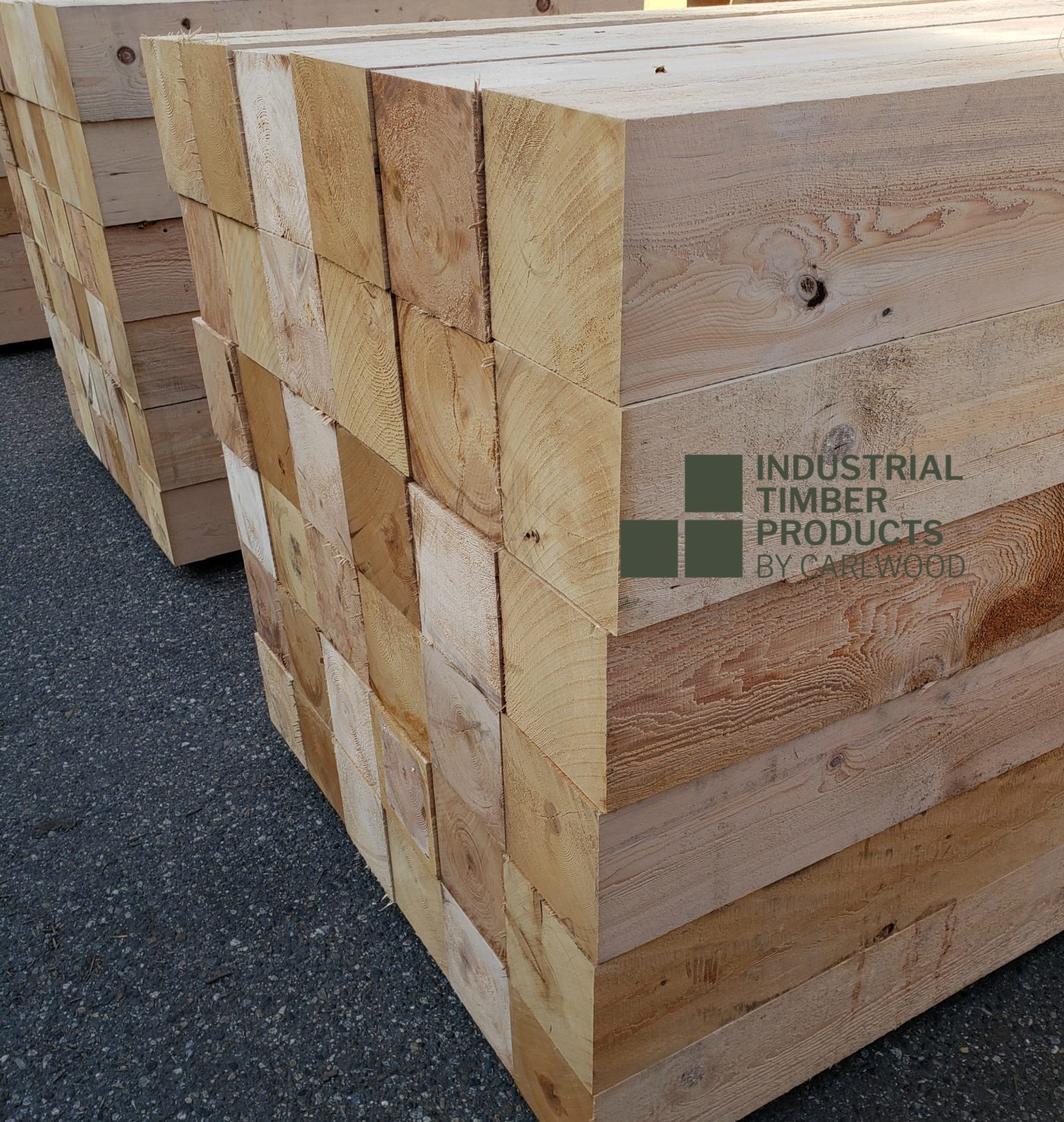 Rail Ties 8×8 Industrial Timber Products by CarlWood