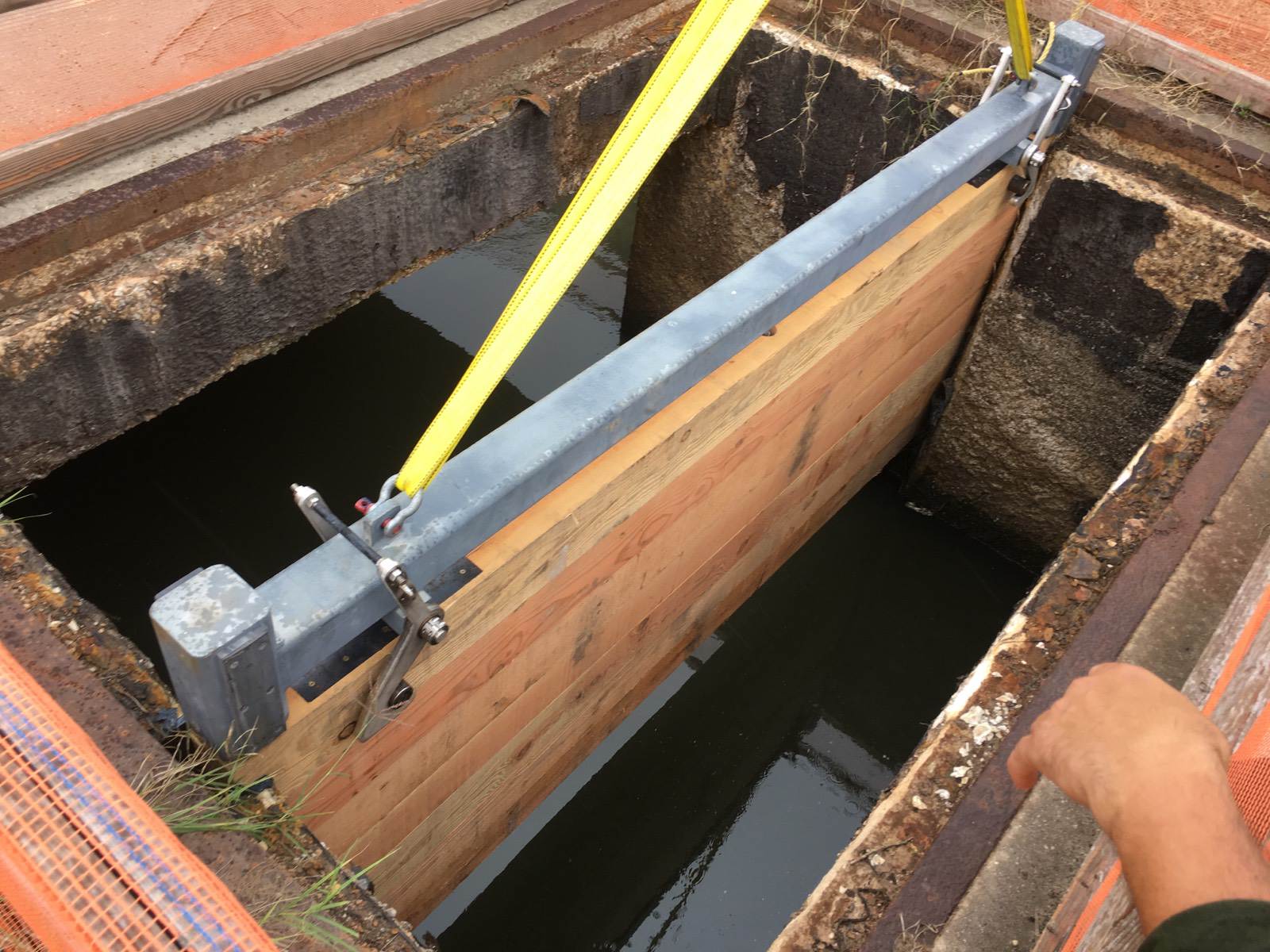 Stop Log Panels - Hydro Gates | Industrial Timber Products by CarlWood