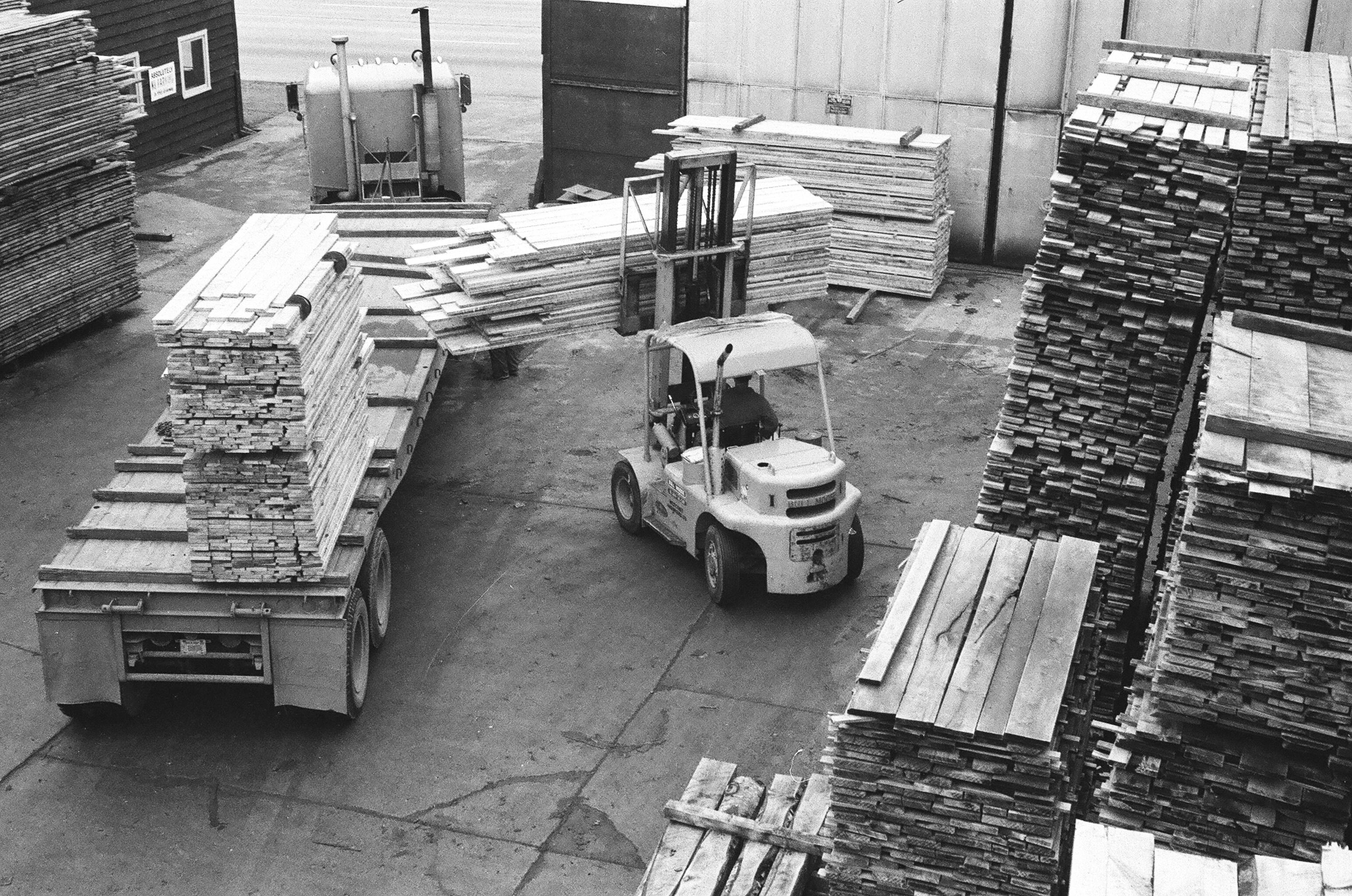 Vancouver Sawmills and West Coast Hardwood in the 60’s and 70’s