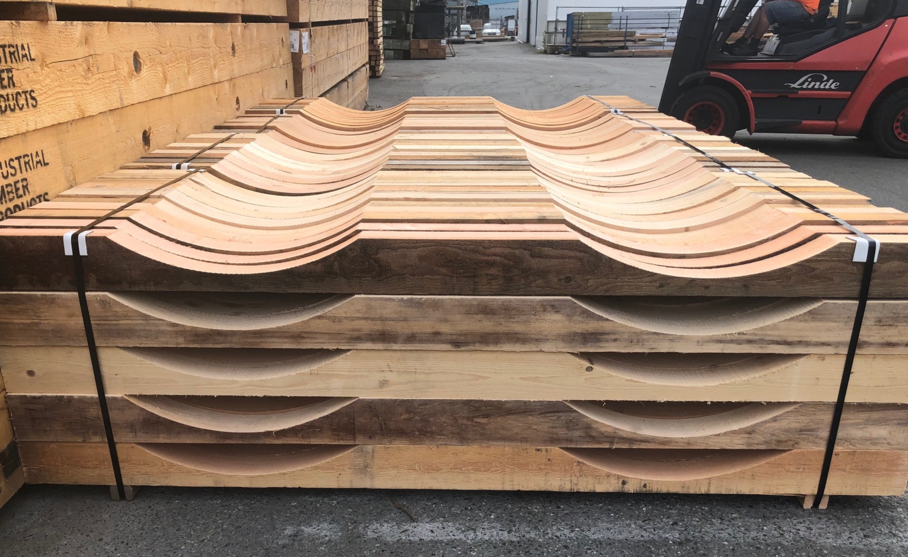 Pipe Saddle Dunnage Industrial Timber Products by CarlWood
