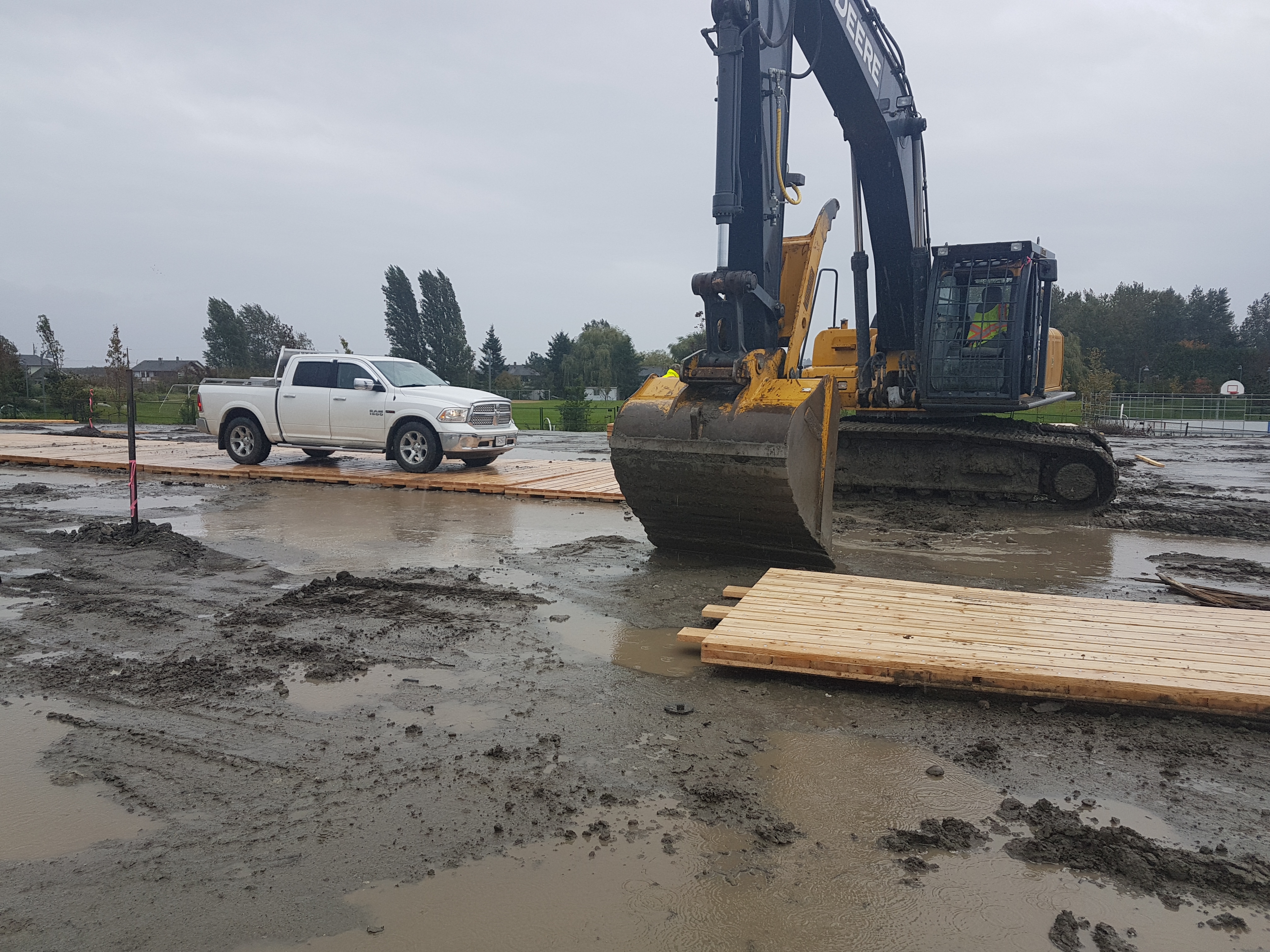 Access Mats to site Industrial Timber Products by CarlWood