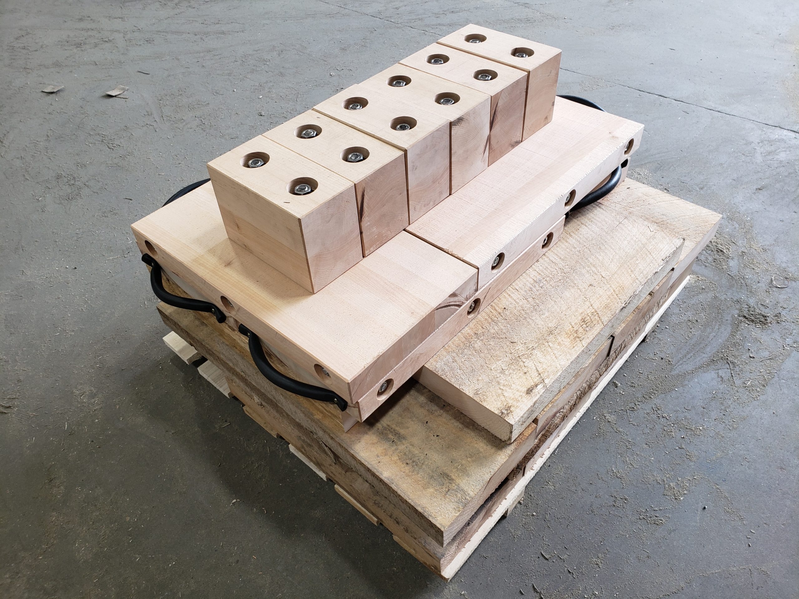 Maple Jack Blocks Industrial Timber Products by CarlWood