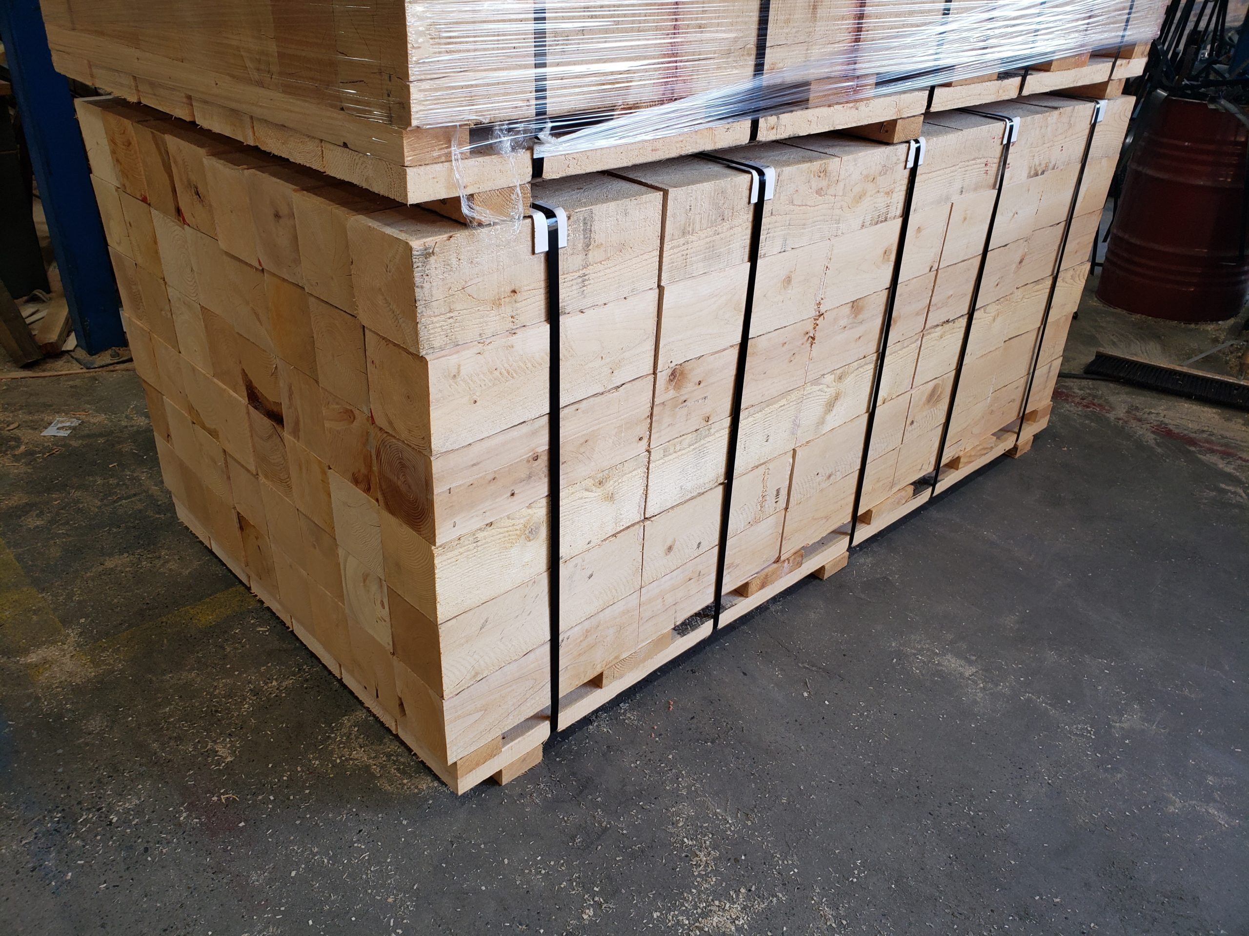 Jack Blocks…..lots of them! Industrial Timber Products by CarlWood