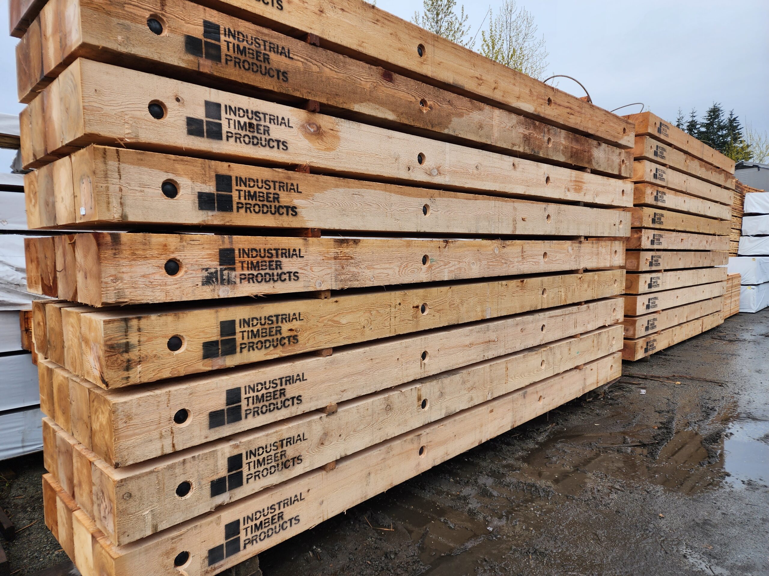 Digger Mats! Lots of em’ Industrial Timber Products by CarlWood